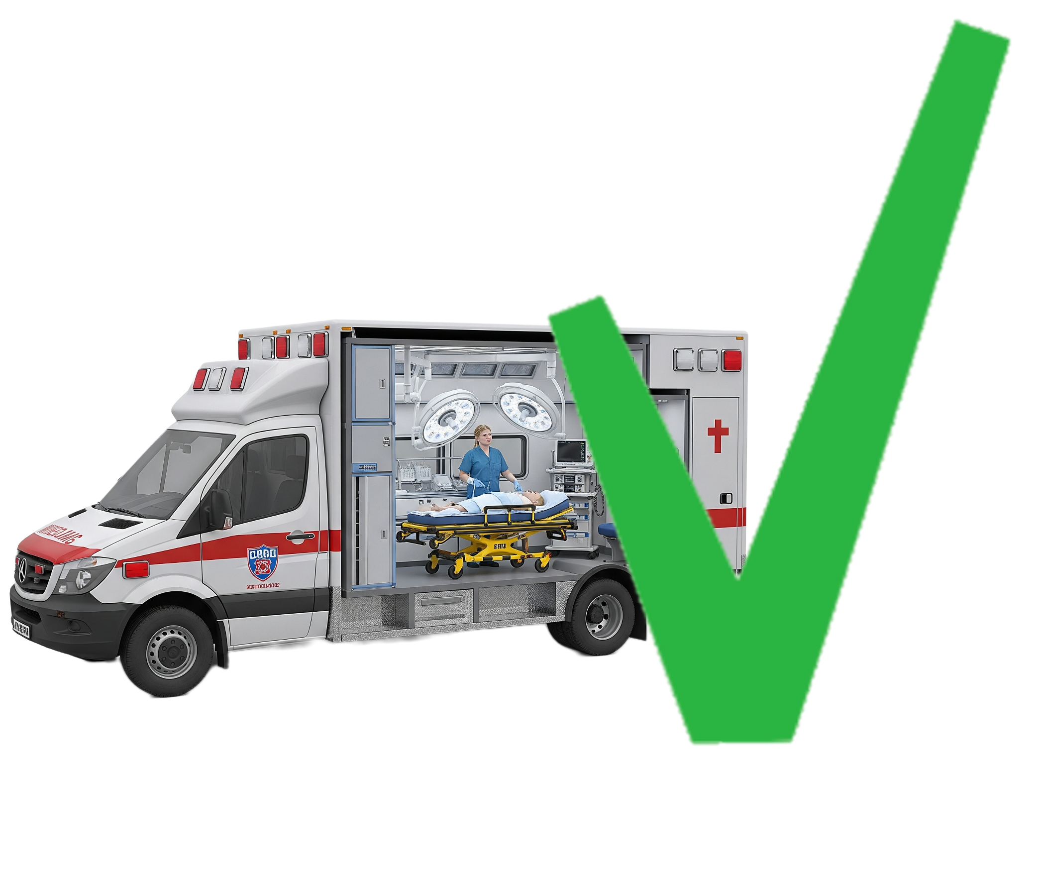 Mobile medical UV-C disinfection