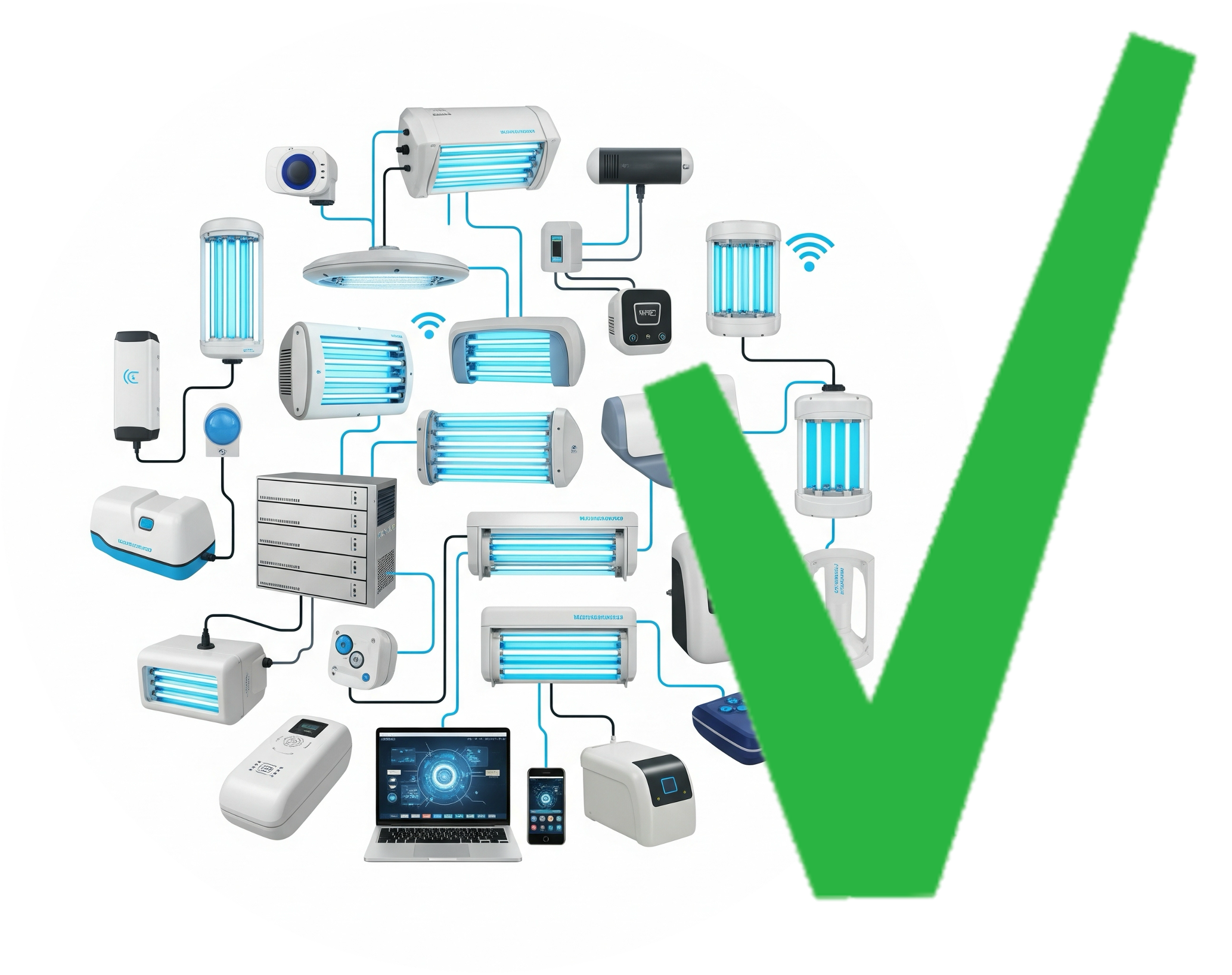 UV-C disinfection devices